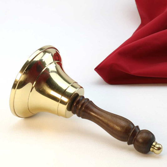 ハンドベル 真鍮ベル ウッドハンドル M ロックスモーション Rocks Motion