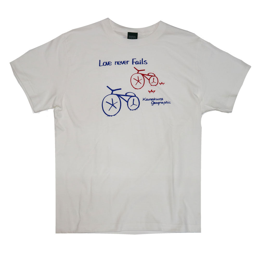 鎌T-Shirts New 自転車 Bicycle Love never fails