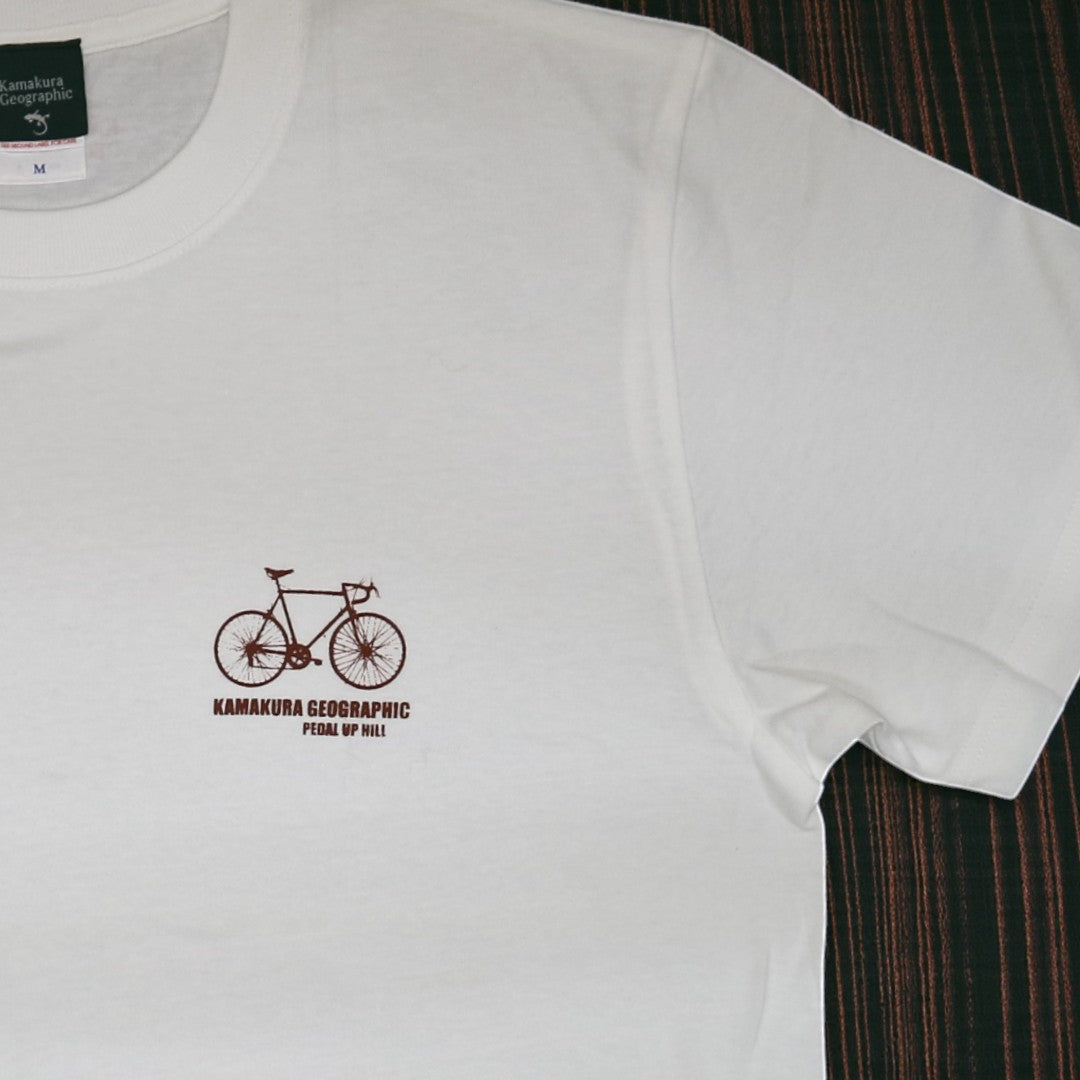 鎌T  A Little Ride / アリトルライド 鎌倉Tシャツ フロントチェストプリント