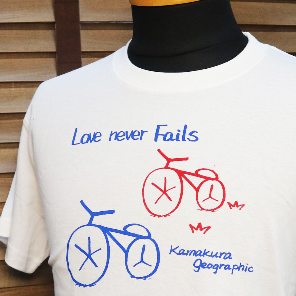 鎌T-Shirts New 自転車 Bicycle Love never fails