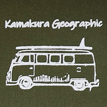 鎌ジャン KAMA-JUN 鎌倉ジャンパ―  カーキ バックキャンバスラベル有