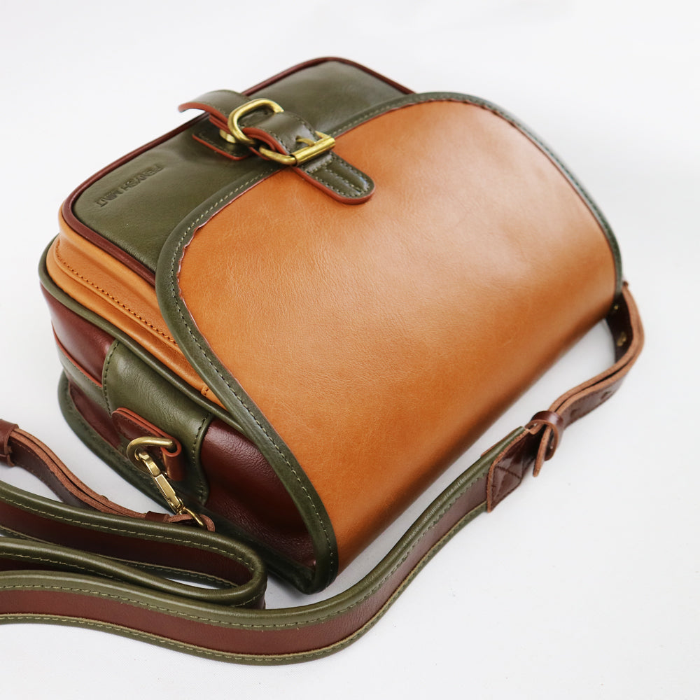 ペニシュミント革鞄 ｜ カートリッジバッグ Cartredge Bag