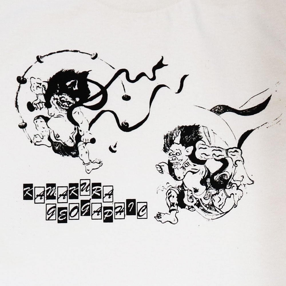 鎌T-Shirts Fujin 風神雷神 T 鎌倉ジオグラフィック