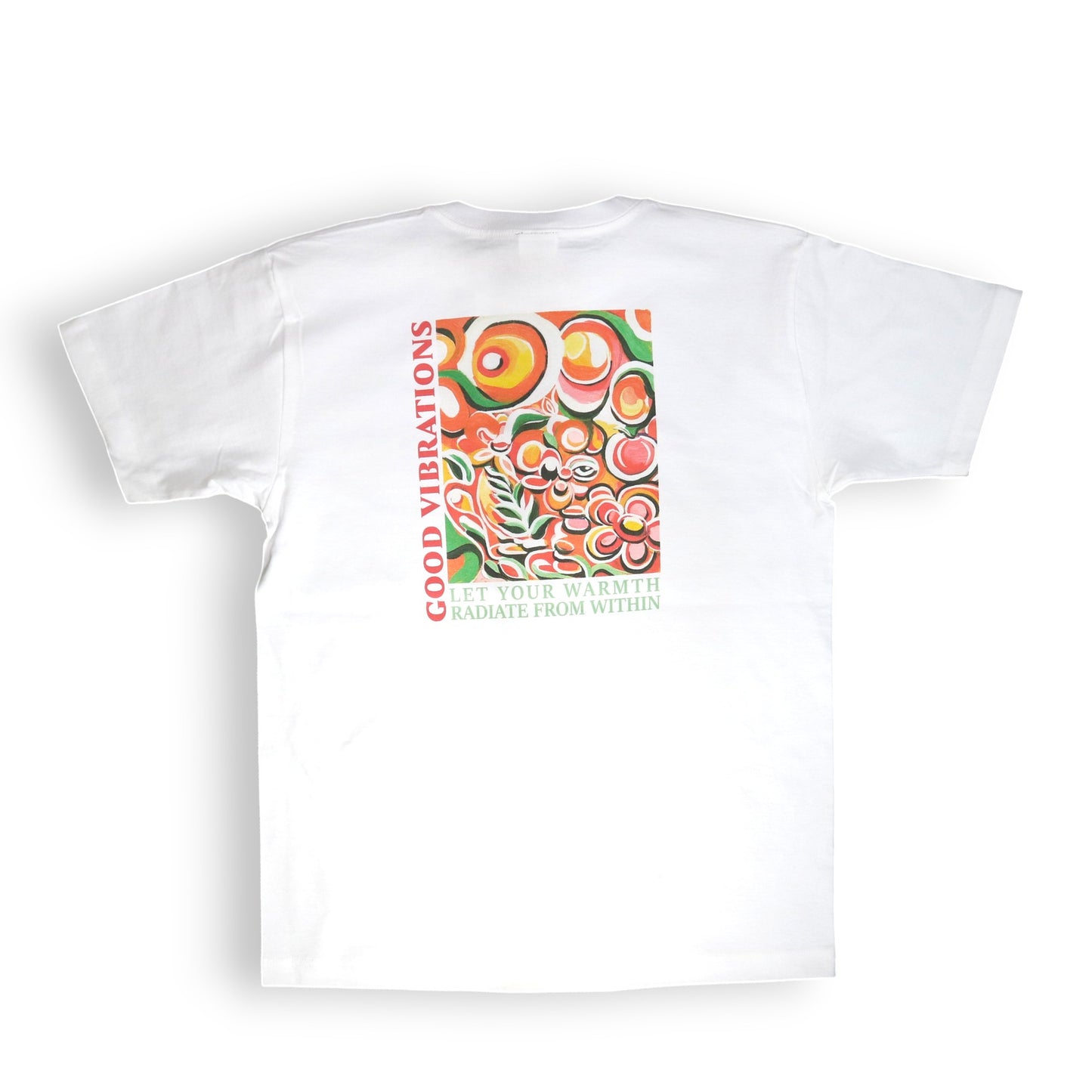 鎌T-Shirts アートT-Shirts/ Good Vibrations  グッドバイブレーションズ  Artist : Minasa   ハンドライティングアート　ベルリンアーティスト