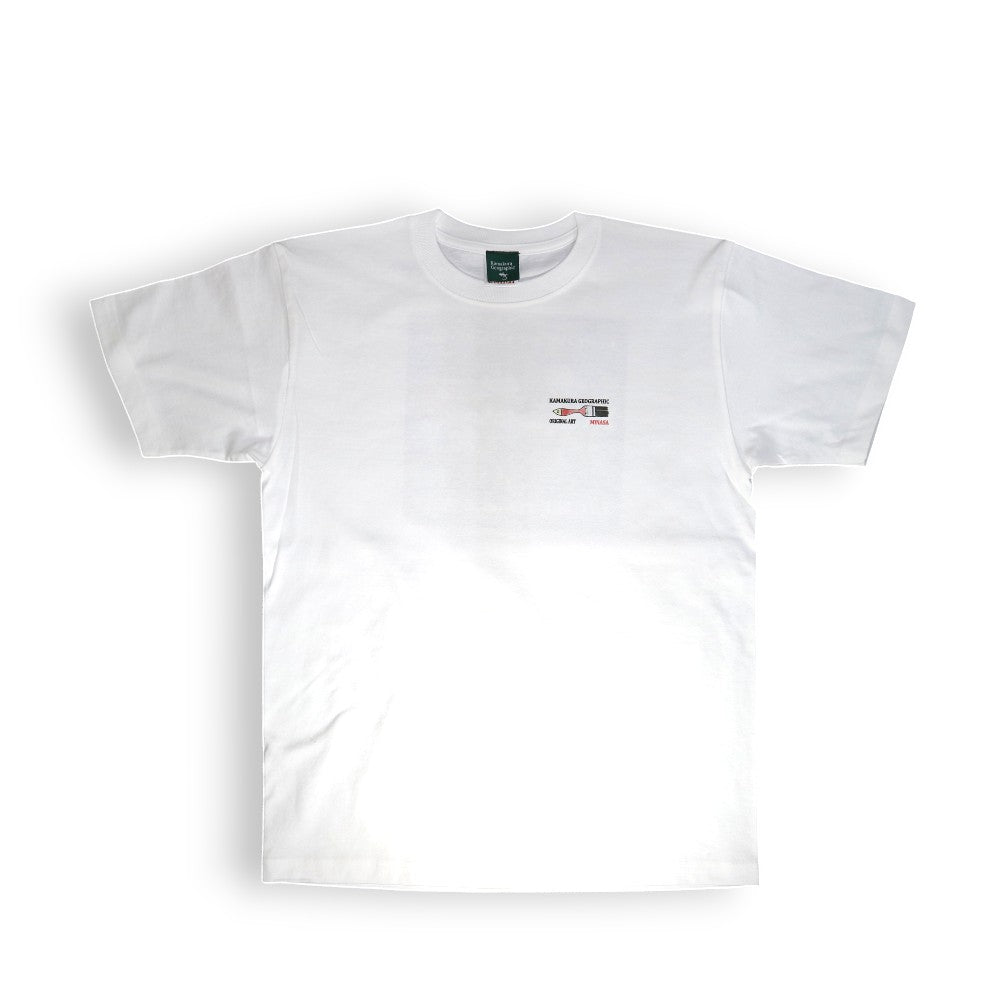 鎌T-Shirts アートT-Shirts/ Grow in the dark グローンザダーク  Artist : Minasa   ハンドライティングアート　ベルリンアーティスト