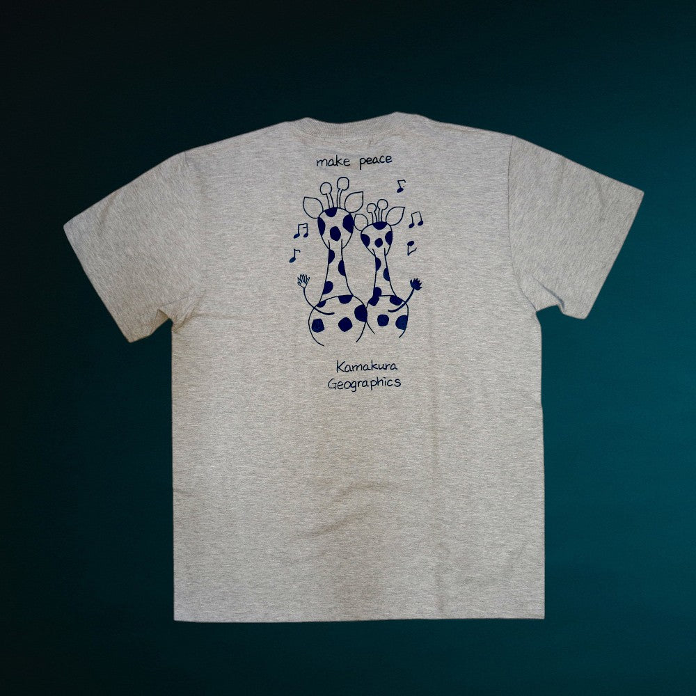 鎌T-Shirts New Make Peace メイクピース キリン YOYOシリーズ