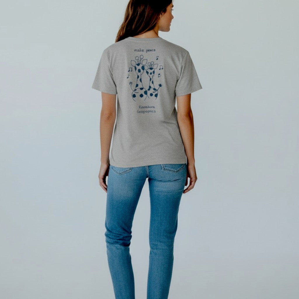 鎌T-Shirts New Make Peace メイクピース キリン YOYOシリーズ