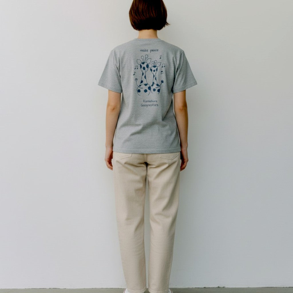 鎌T-Shirts New Make Peace メイクピース キリン YOYOシリーズ