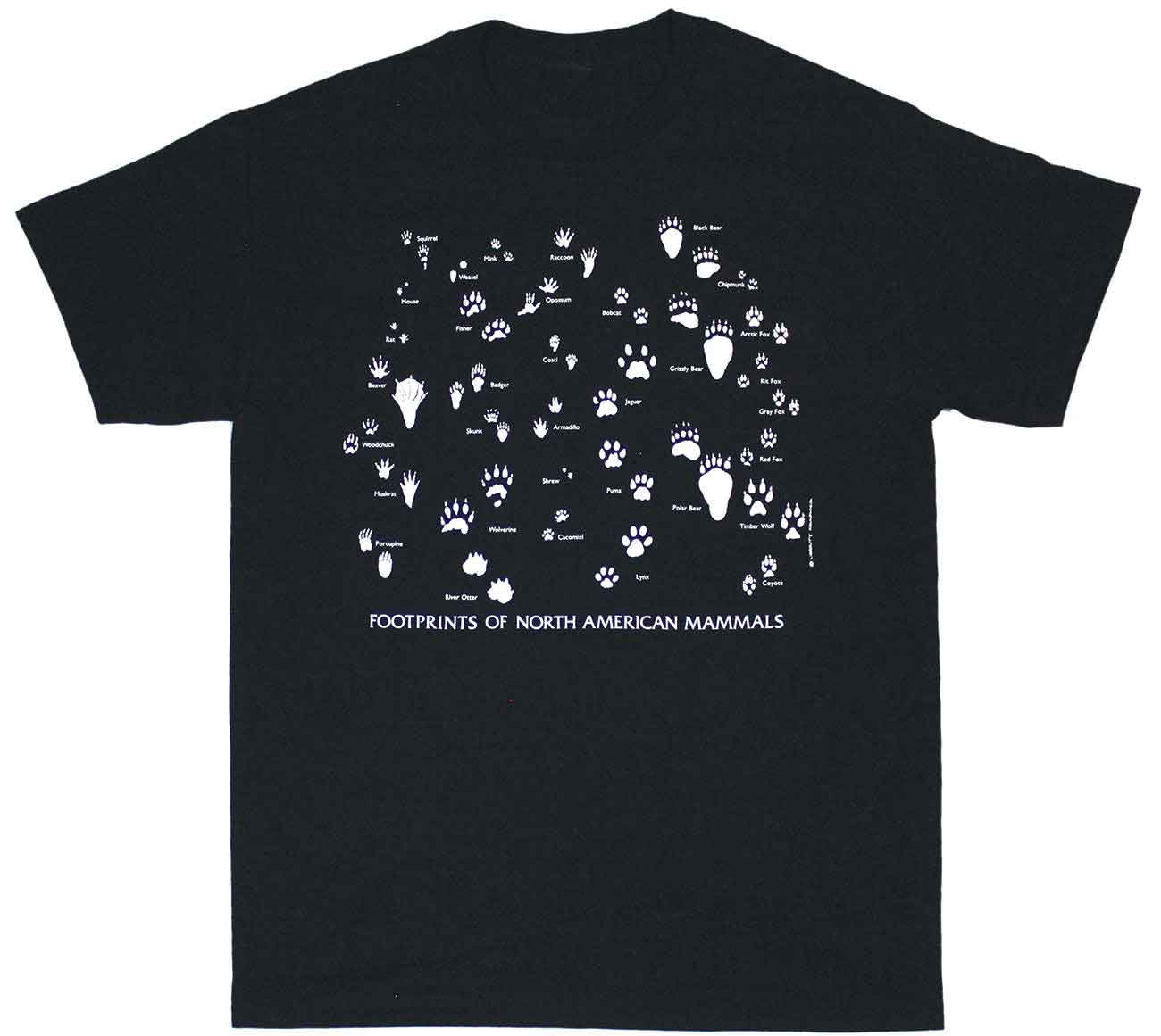 Liberty Graphics T-Shirts Foot Print ﾌｯﾄﾌﾟﾘﾝﾄ