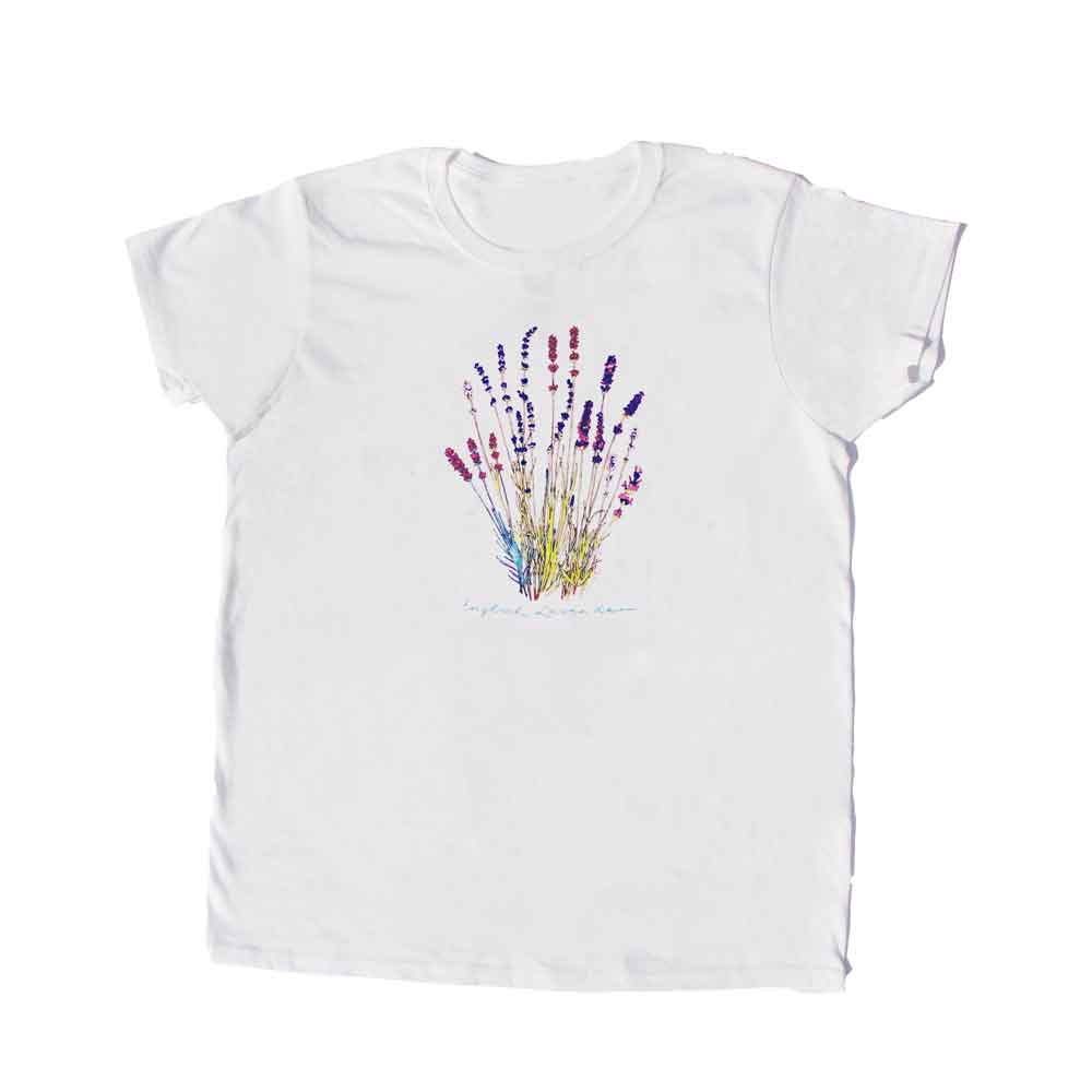 Liberty Graphics T-Shirts Lavender ﾗﾍﾞﾝﾀﾞｰ
