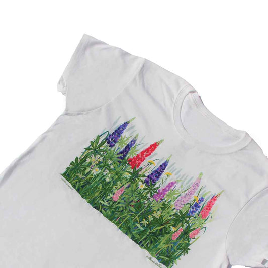 Liberty Graphics T-Shirts Rupine and Daisies ﾙﾋﾟﾅｽ ｱﾝﾄﾞ ﾃﾞｲｼﾞｰ