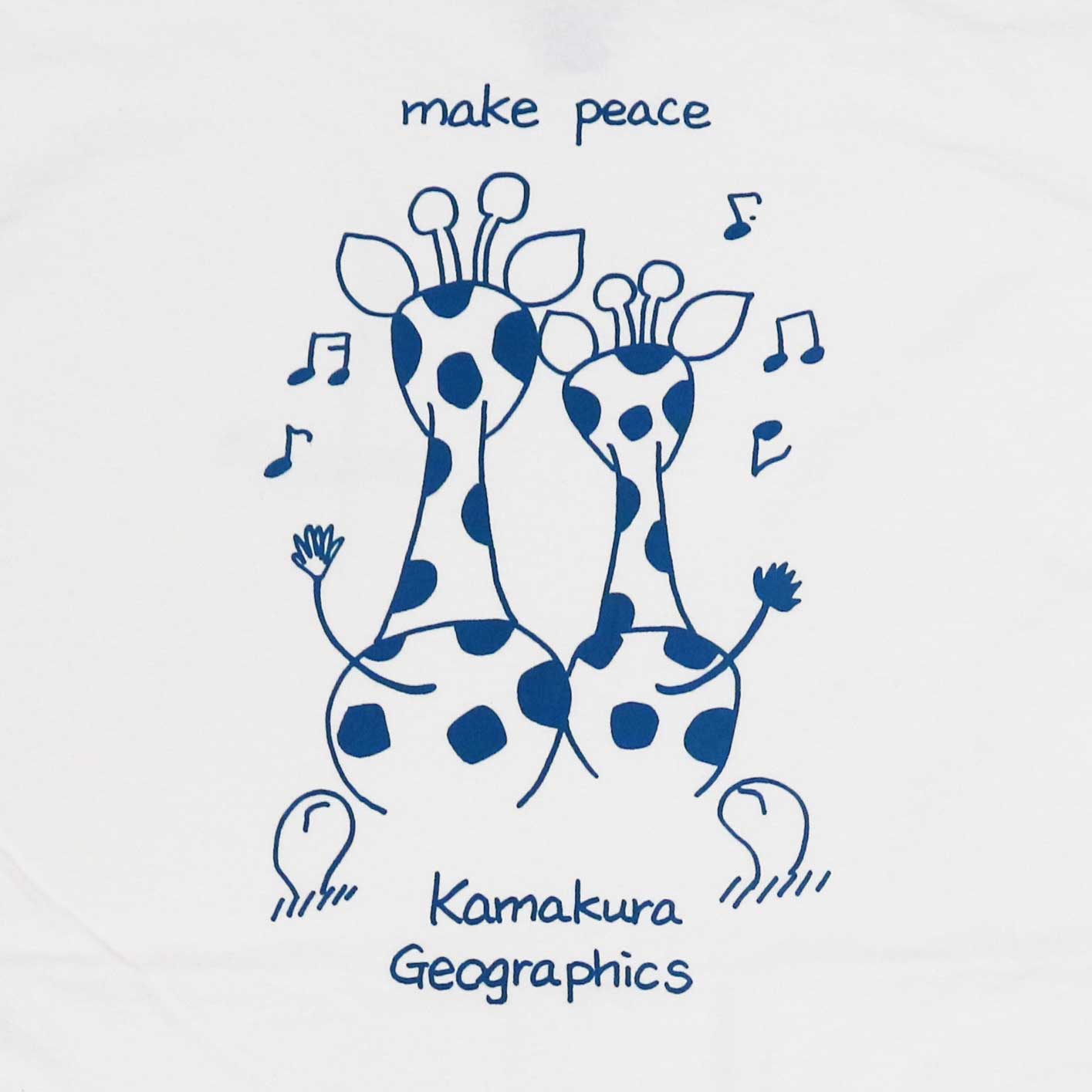 鎌T-Shirts メイクピース　キリン　Make Peace Kirin
