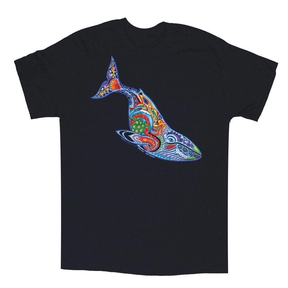 Liberty Graphics T-Shirts Earth Art Whale ｱｰｽｱｰﾄ 鯨