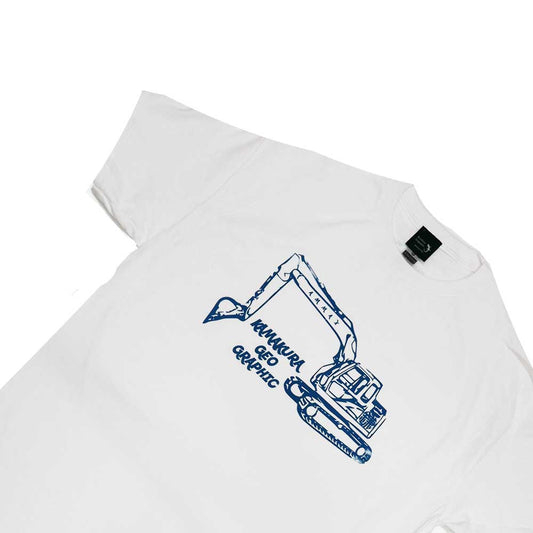 鎌T-Shirts ユンボ  Excavator 鎌倉ジオグラフィックTシャツ